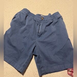 Vineyard Vines Men’s Small Navy Flat Front 7’ Shorts(98% Cotton/Spandex)